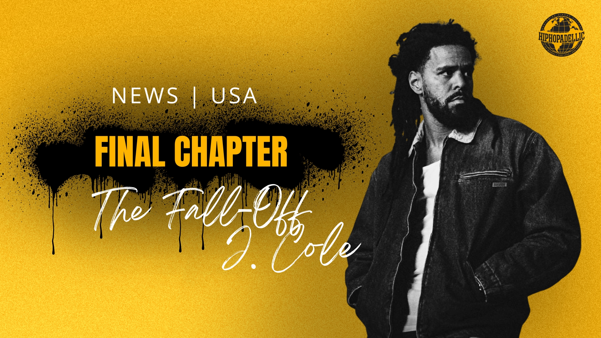 J Cole The Fall-Off album cover 2026 disposable camera