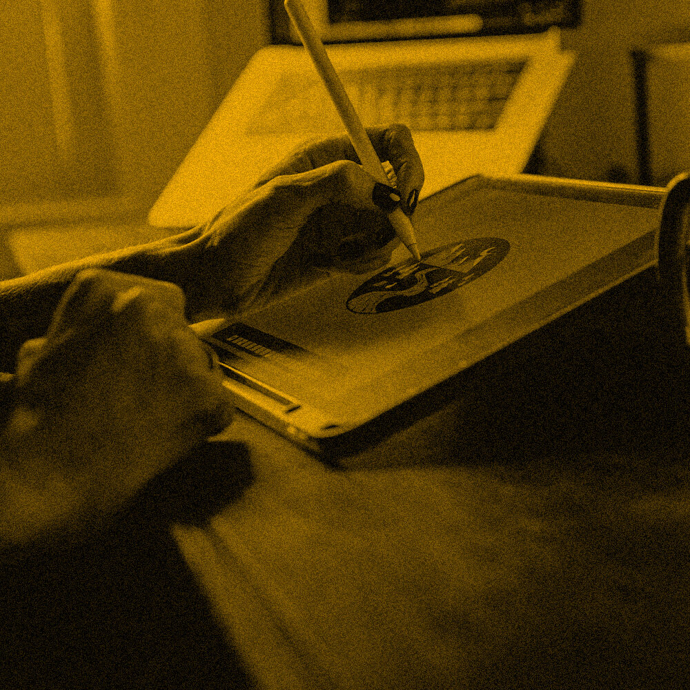 yellow services graphic design